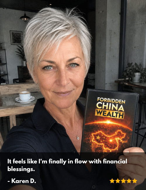 Karen D. testimonial — Forbidden China Wealth
